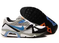 nike air max 91 pas cher blue hombre silver running